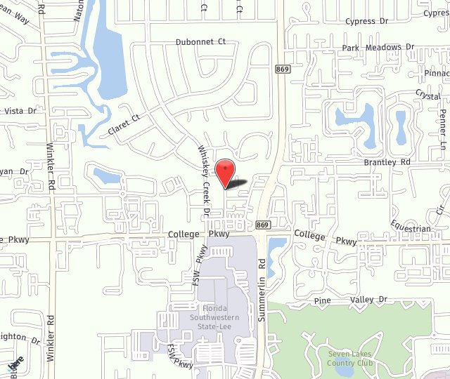 Location Map: 6309 Corporate Ct Fort Myers, FL 33919